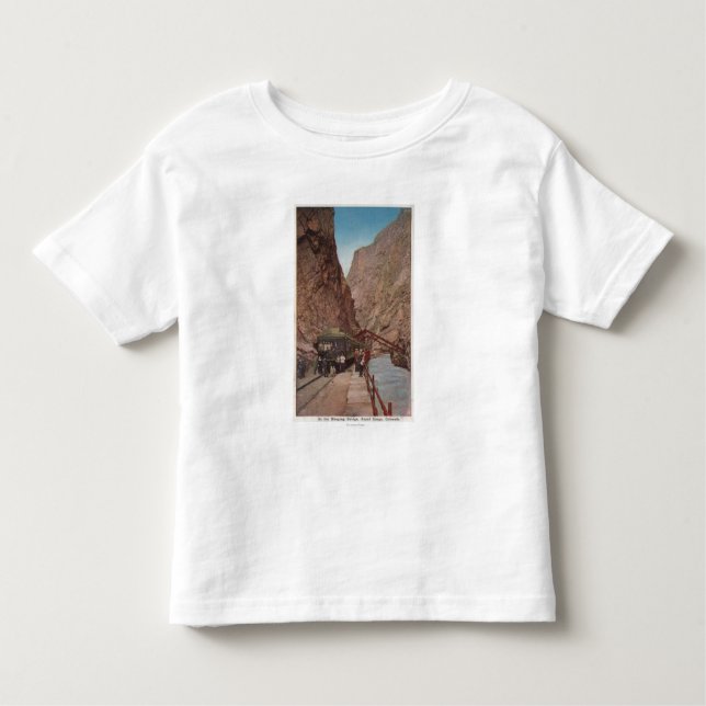 Königliche Schlucht, Co - Ansicht der hängenden Kleinkind T-shirt (Vorderseite)