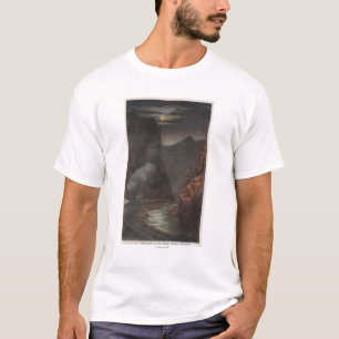 Königliche Schlucht, Co - Mondschein-Ansicht des T-Shirt