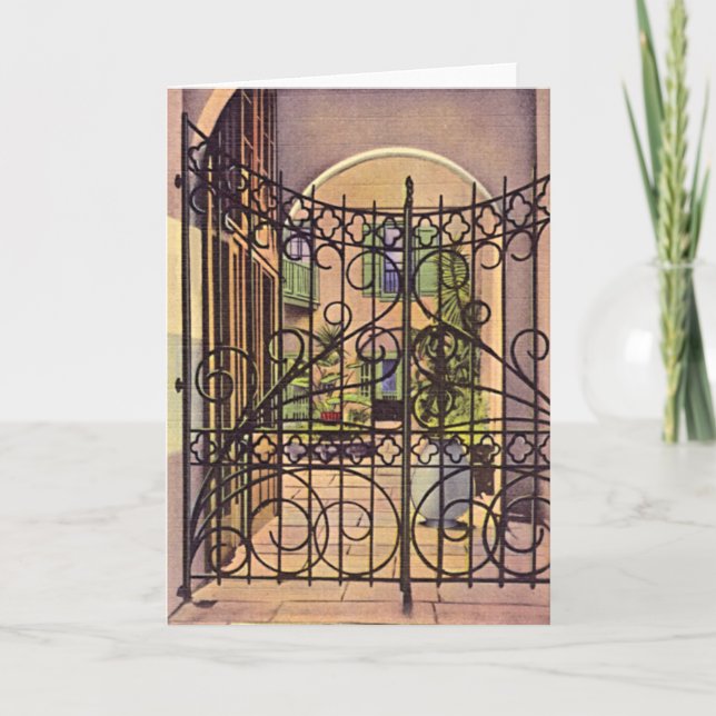 Königliche Straße New Orleans Louisiana 616 Karte (Vorderseite)