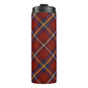 Königliche Tartan-Thermaltrommel Thermosbecher