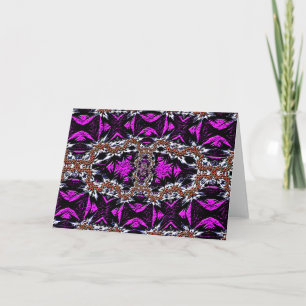 KÖNIGLICHE TEE-GRUSS-KARTEN KARTE