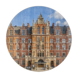 Königliche Uni der Musik: Sonnenuntergang. Schneidebrett