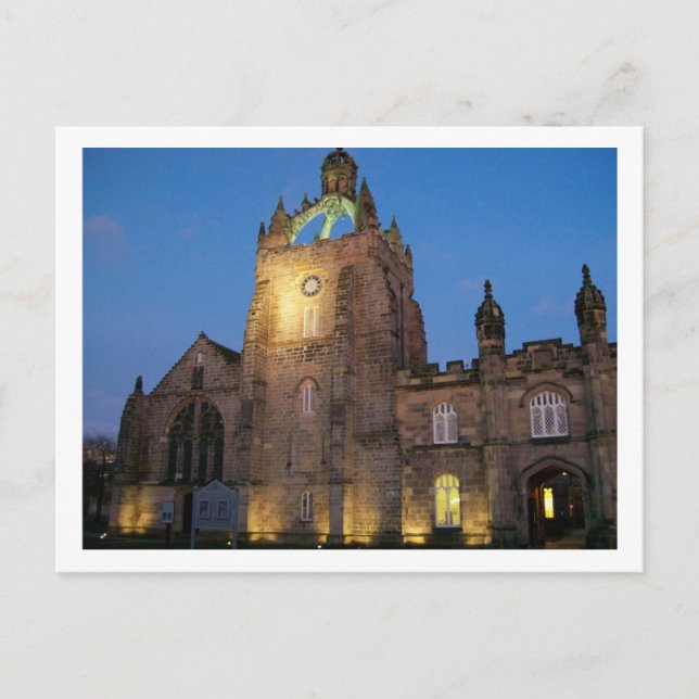 Königliche Uni Postkarte (Vorderseite)