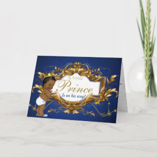 Königlicher Afrikanischer Prinz Gratulationskarte Karte