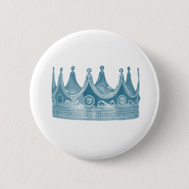 Königlicher Baby-Kronen-Knopf Button (Vorderseite)