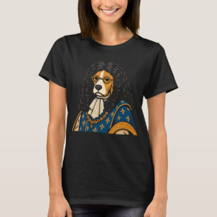 Königlicher Beagle-Hund Seine Majestät Fluffness T-Shirt