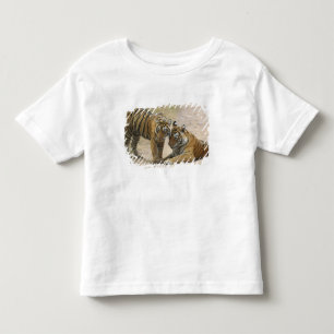 Königlicher Bengal-Tiger und Jungtier - Berührung  Kleinkind T-shirt