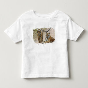 Königlicher Bengal-Tiger und Jungtier, Ranthambhor Kleinkind T-shirt