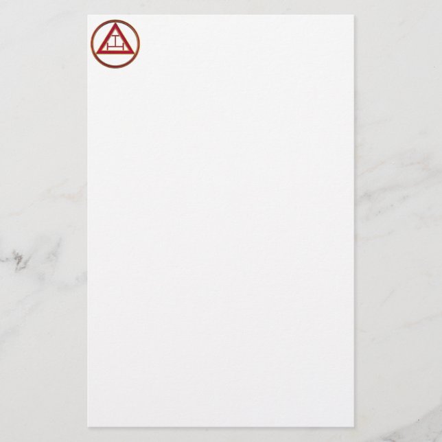 Königlicher Bogen-DreiergruppeTau Briefpapier (Vorderseite)