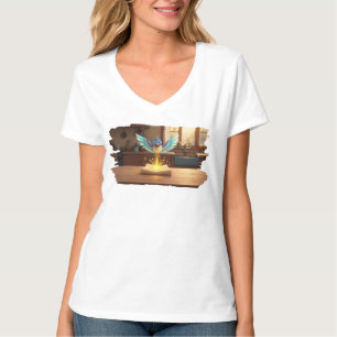 Königlicher Boten-Vogel – Brief des verzauberten P T-Shirt