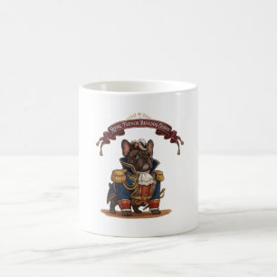 Königlicher Französischer Bulldoggen-Wächter Vinta Kaffeetasse