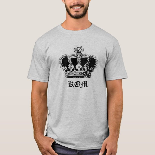 Königlicher KOM König des Berges T-Shirt (Vorderseite)