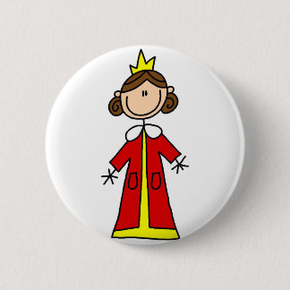 Königlicher Königin-Knopf Button