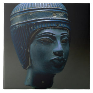 Königlicher Kopf des Fakes, ursprünglich Fliese