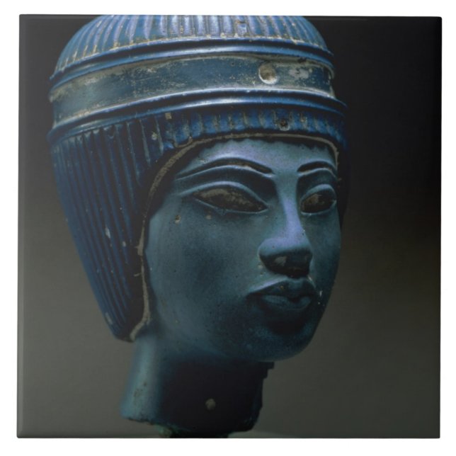 Königlicher Kopf des Fakes, ursprünglich Fliese (Vorderseite)