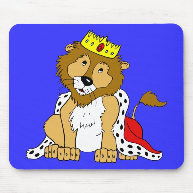 Königlicher Löwe Mousepad (Vorne)