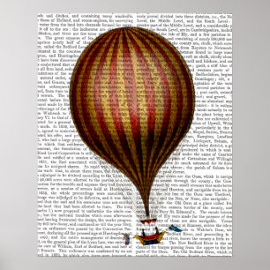Königlicher Nassau-Ballon-Heißluft-Ballon Poster