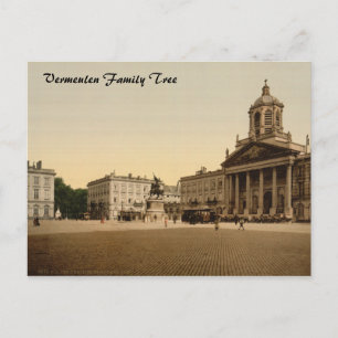 Königlicher Palast, Brüssel, Belgien Postkarte