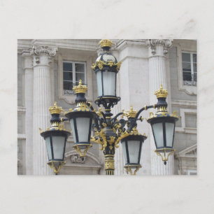 Königlicher Palast, Madrid, Spanien Postkarte