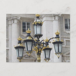 Königlicher Palast, Madrid, Spanien Postkarte