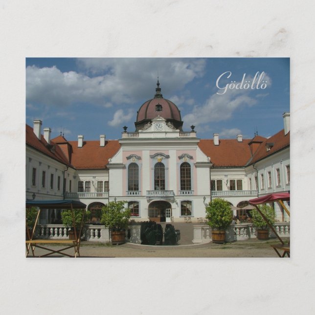 Königlicher Palast Postkarte (Vorderseite)