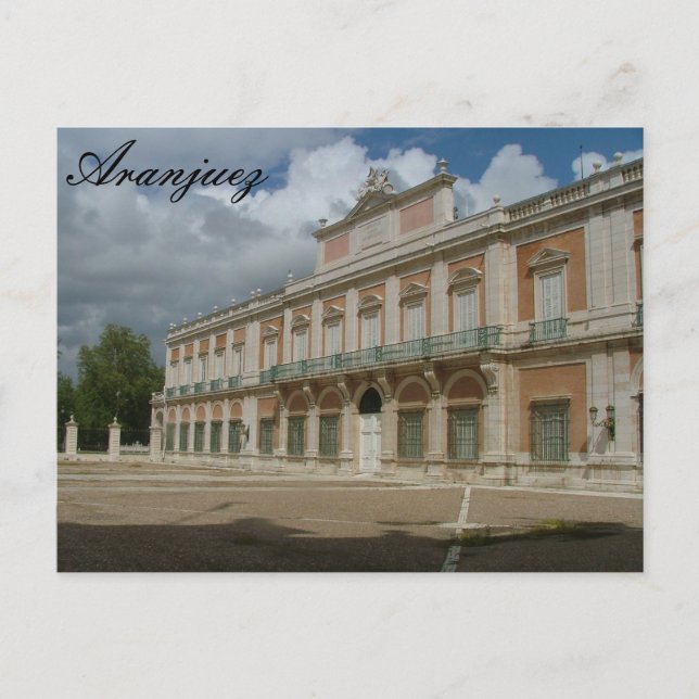 Königlicher Palast Postkarte (Vorderseite)