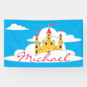 Königlicher Prinz Castle Kids Room Banner