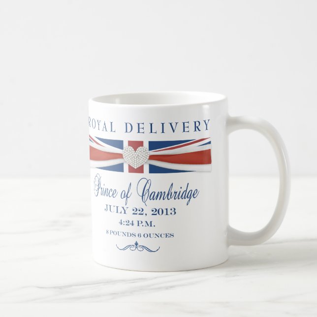 Königlicher Prinz der Cambridge-Andenken-Tasse Tasse (Rechts)