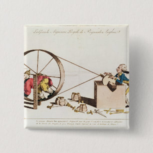 Königlicher schärfender Service Button