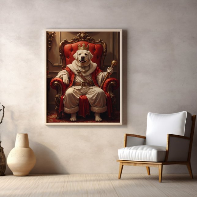 Königlicher Schläfer: Snacks, Nickerchen und Adel Poster (Von Creator hochgeladen)