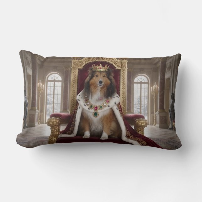 Königlicher Sheltie Lendenkissen (Vorderseite)