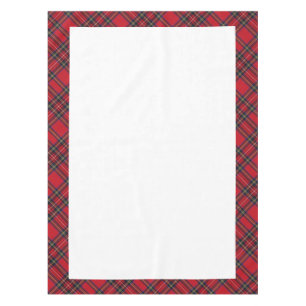 Königlicher Stewarttartan-karierter Tischdecke