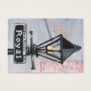 Königlicher Straßenlaterne-Posten