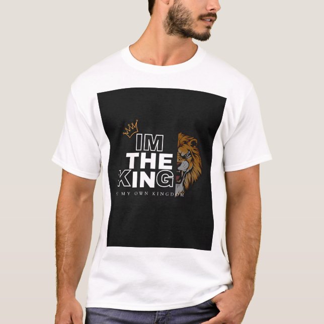 "Königlicher T - Shirt" T-Shirt (Vorderseite)