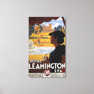 Königlicher Wellness-Center, Leinwanddruck