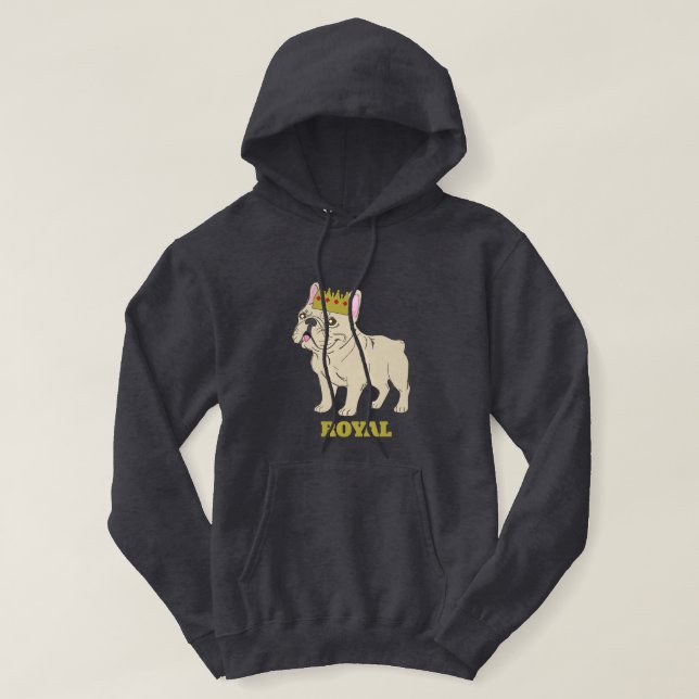 Königlicher Welpe Hoodie (Design vorne)