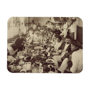 Königliches Bankett Boots-Haus am König-Kalakana Magnet