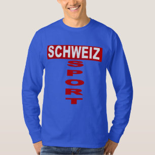 Königliches Basisches T-Shirt SCHWEIZ SPORT