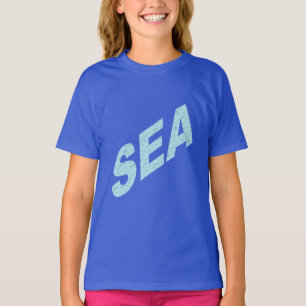 Königliches blaues T-Shirt