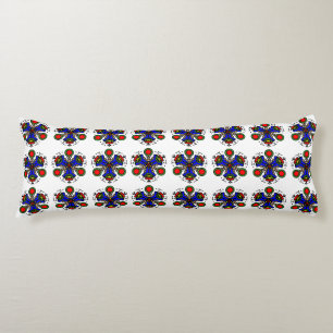Königliches Boho-Mandala Seitenschläferkissen
