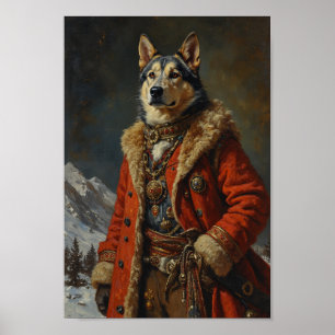 Königliches Chinook-Porträt Poster