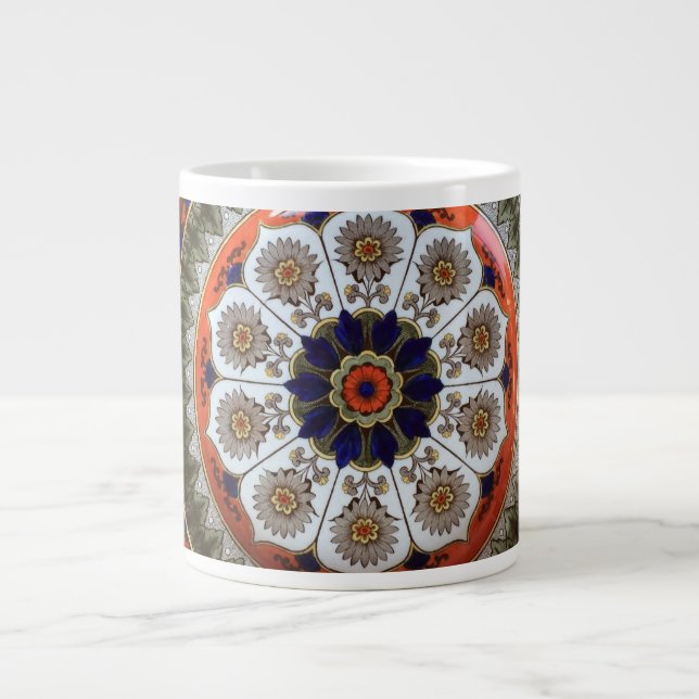 Königliches Doulton Zypern Muster stellt Jumbo-Tasse (Vorderseite)