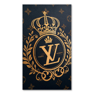 Königliches Emblem Magnetische Visitenkarte