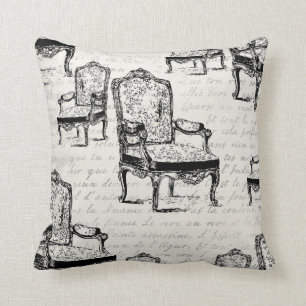Königliches französisches Wurfs-Kissen Kissen