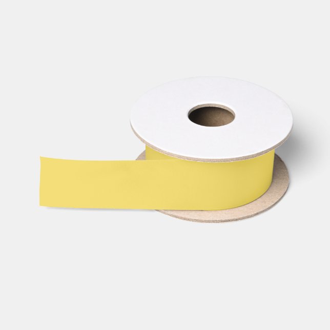 Königliches Gold einfarbig Satinband (Spule)
