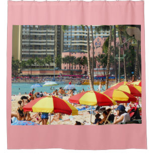 Königliches hawaiisches Hotel Duschvorhang