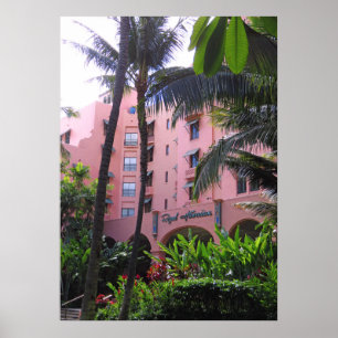 Königliches hawaiisches Hotel Poster