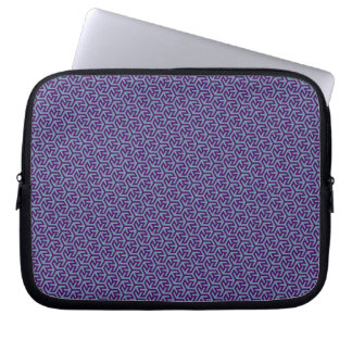 Königliches Hex-Weave Laptopschutzhülle