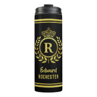 Königliches Kronen-Lorbeerwreath-Schwarz-Gold mit