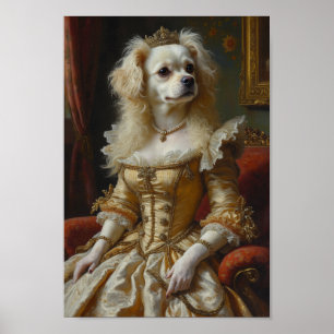 Königliches Malteser-Porträt Poster